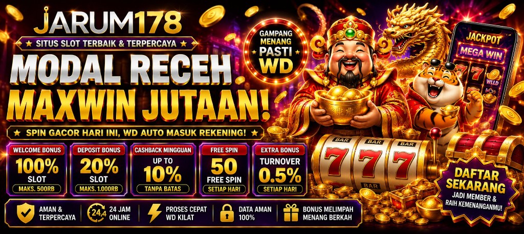 Banner RAFI99 modal receh cuan jutaan — bonus slot jackpot orbit 100%, cashback orbit 99, free spin tier 99